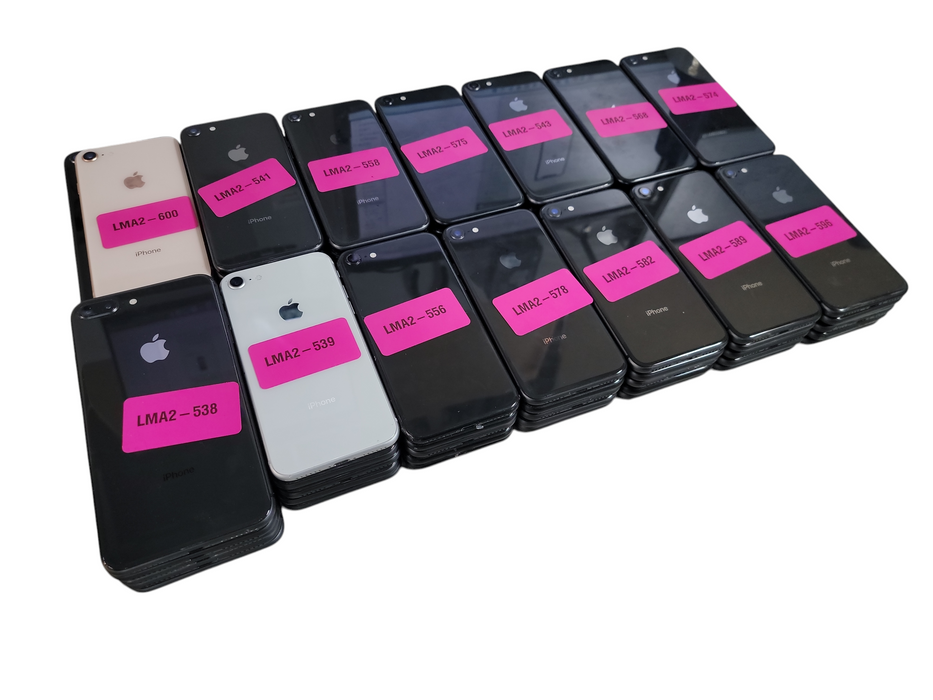 Lot of 69x Apple iPhone 8/SE2 [A18xx to A22xx | B/C Condition][LMA2-8]