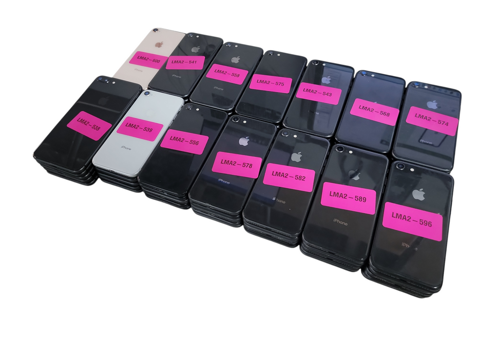 Lot of 69x Apple iPhone 8/SE2 [A18xx to A22xx | B/C Condition][LMA2-8]