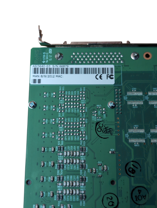 AudioScience ASI5640 PCIe Professional AES Digital Audio Broadcast Card 5640