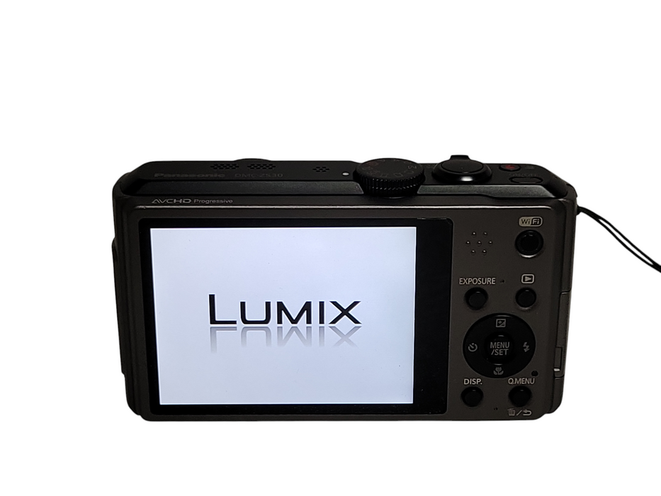Panasonic Lumix DMC-ZS30 10.1MP 20x Full HD Digital Camera, READ