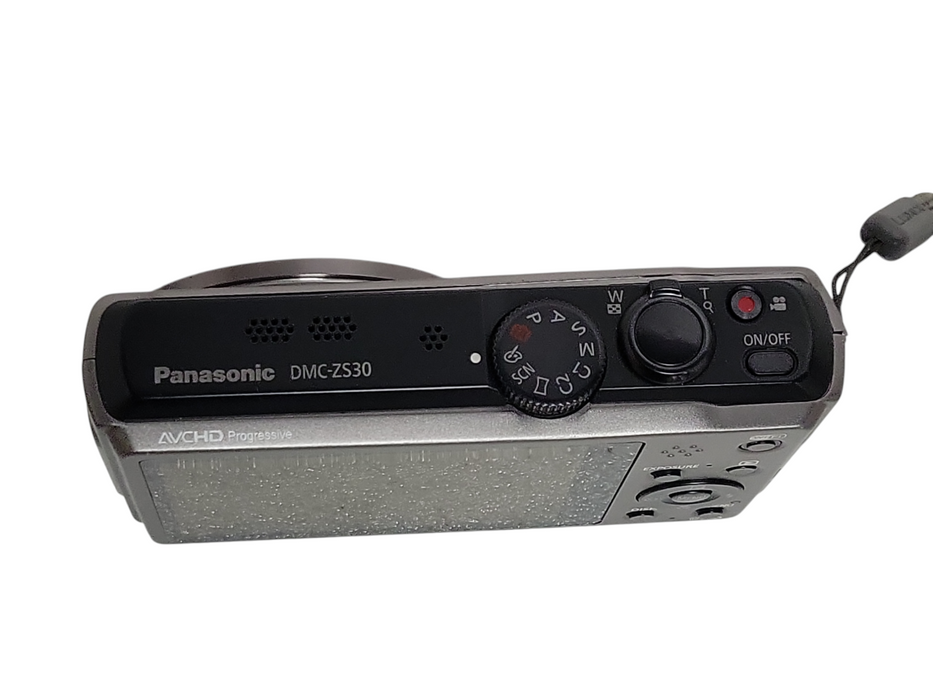 Panasonic Lumix DMC-ZS30 10.1MP 20x Full HD Digital Camera, READ