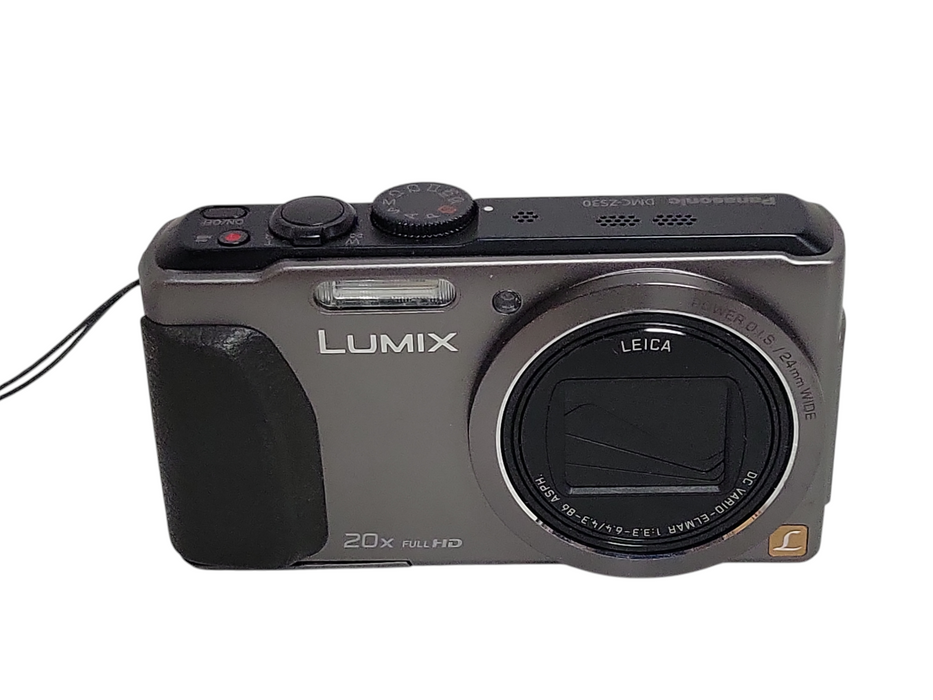 Panasonic Lumix DMC-ZS30 10.1MP 20x Full HD Digital Camera, READ