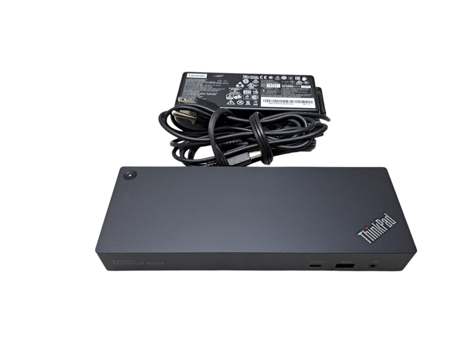 Lenovo ThinkPad Universal Thunderbolt 4 Smart Dock DK2131 w/ 135W Power Adapter