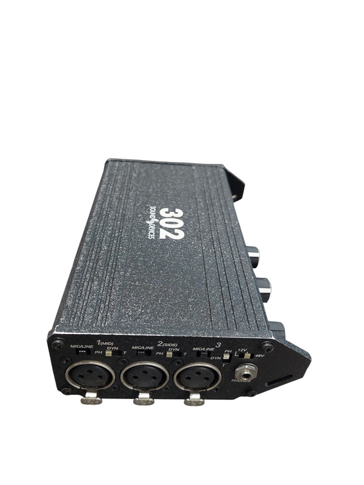Sound Devices 302 Mixer Portable 3-Channel Field Mixer Model:  SD-302