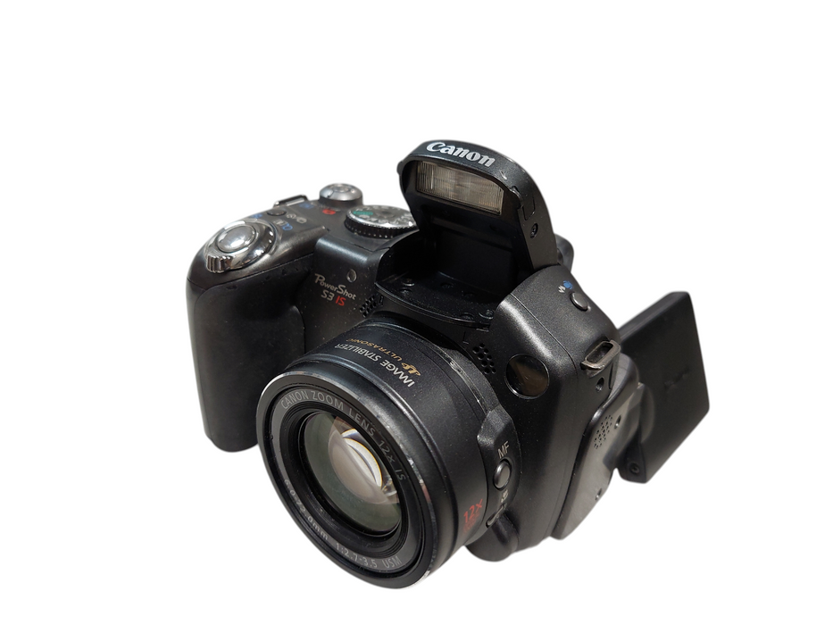 Canon Power Shot S3 IS 6.0 MP Canon Zoom Lens 12x IS 6.0-72.0mm 1:2.7-3.5 USM