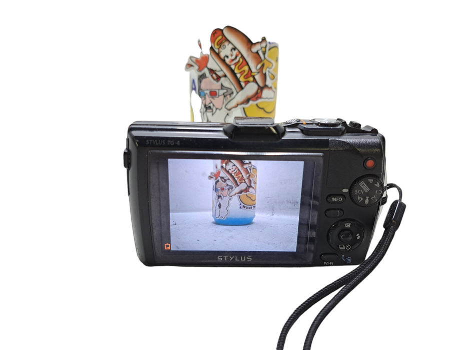 Olympus Stylus Tough TG-4 Waterproof Digital Camera | No Battery *READ*