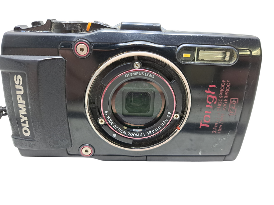 Olympus Stylus Tough TG-4 Waterproof Digital Camera | No Battery *READ*