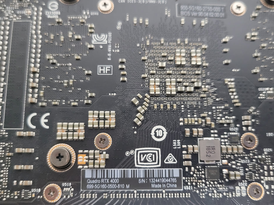 NVIDIA Quadro RTX4000 8GB GDDR6 Professional Graphics card