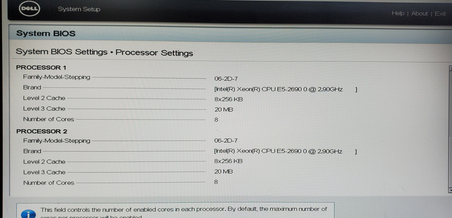 Dell PowerEdge R620 - 2x Xeon E5-2690 0, 384GB DDR3 - No HDD