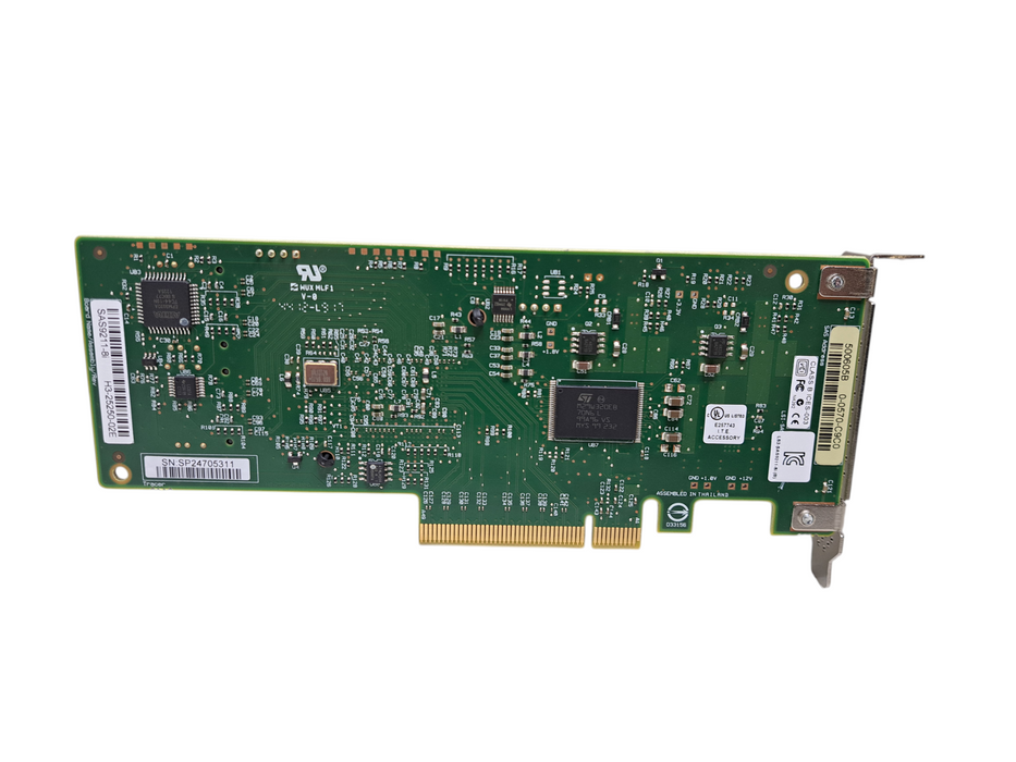 LSI SAS 9211-8i 8-Port 6Gb/s HBA PCIe IT Mode ZFS TrueNAS FreeNAS RAID Card