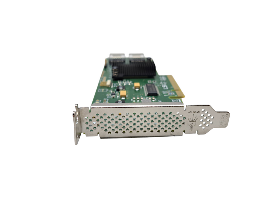 LSI SAS 9211-8i 8-Port 6Gb/s HBA PCIe IT Mode ZFS TrueNAS FreeNAS RAID Card