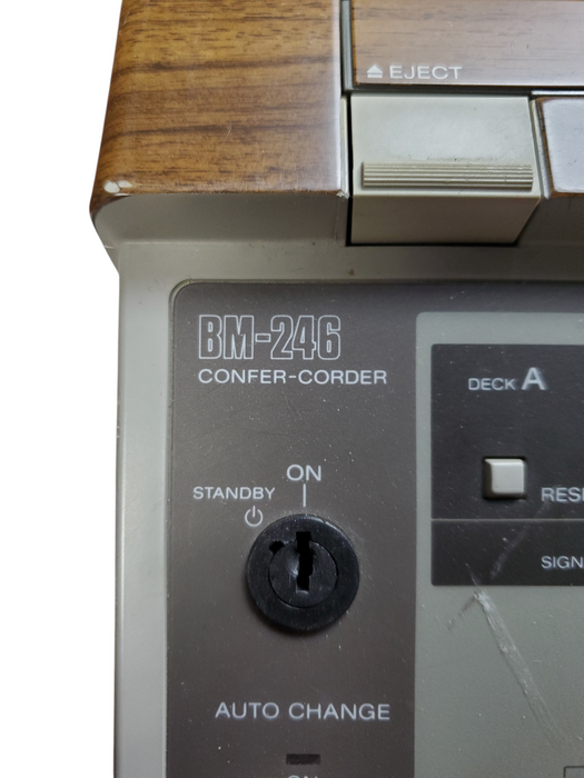 Lot 3x Sony BM-246 Confer-Corder Cassette Transcriber