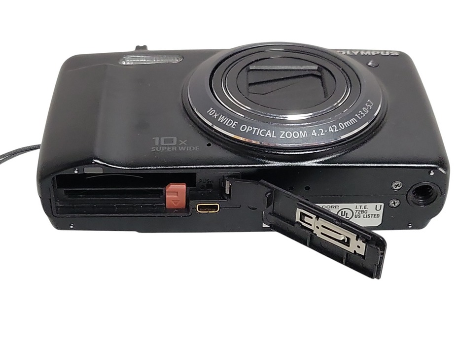 Olympus VR-350 16MP Digital camera, No Battery/SD Card, READ