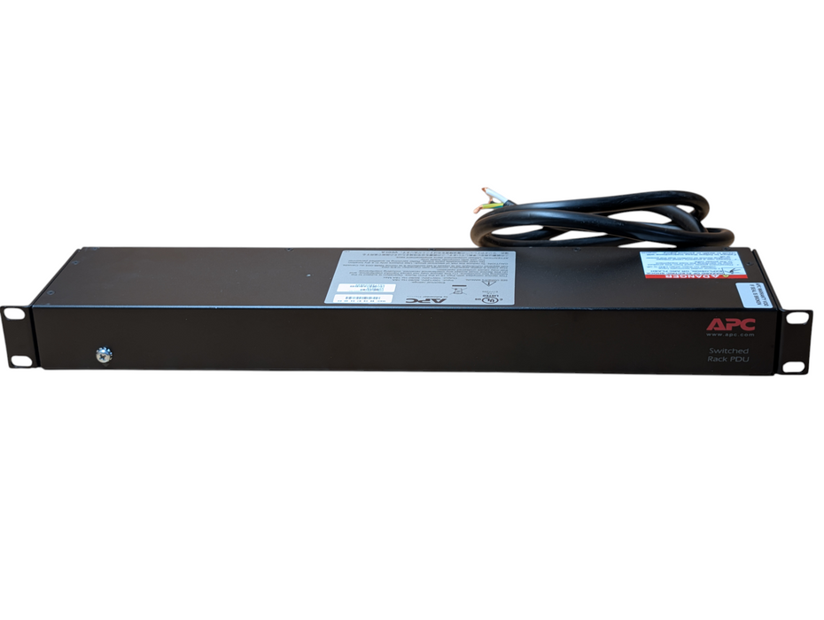 APC AP7901B 8-Outlet Switched & Metered Web Managed 1U Rack PDU (20A, 120V)