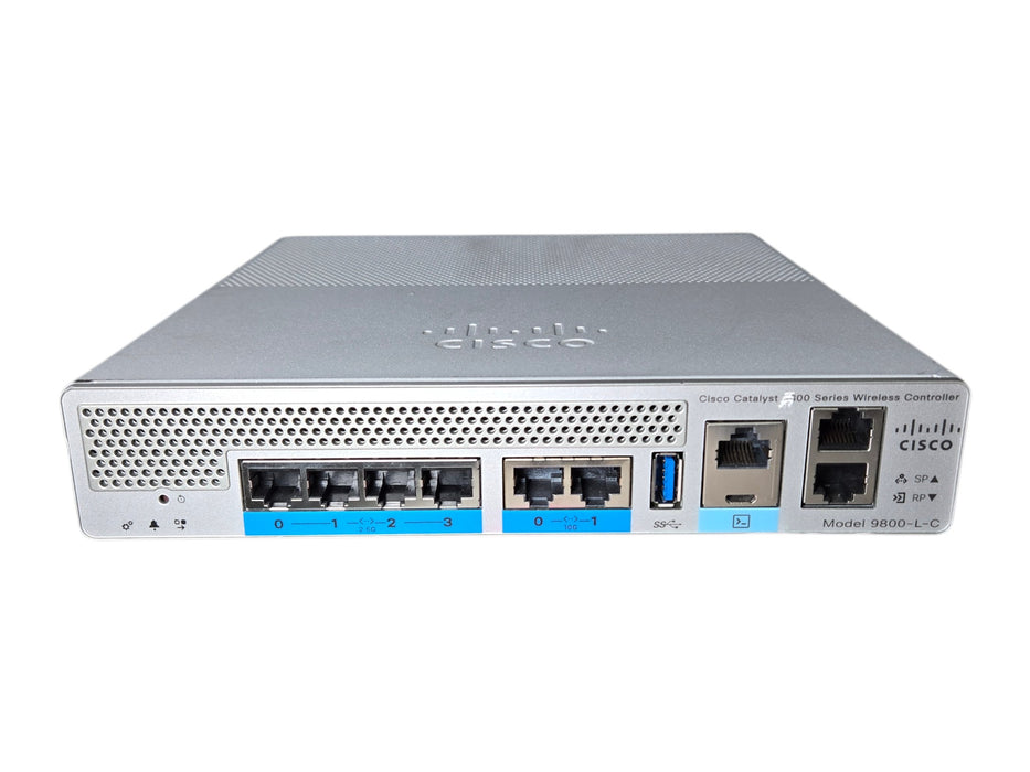 CISCO CATALYST C9800-L-C-K9 WIRELESS CONTROLLER, No AC Adapter