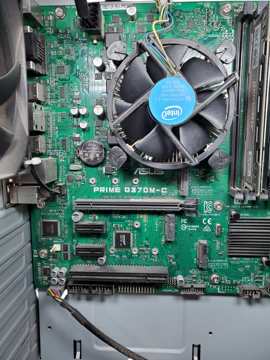 Custom PC | ASUS Prime Q370M-C, Intel Core i7-8700, 16GB DDR4 - No HDD