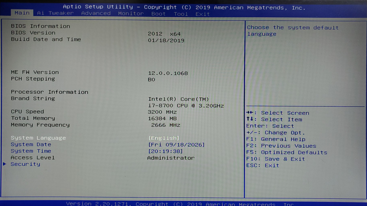 Custom PC | ASUS Prime Q370M-C, Intel Core i7-8700, 16GB DDR4 - No HDD