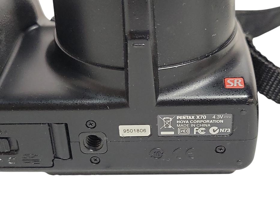 Pentax X70 Digital camera, No Battery/SD Card, READ