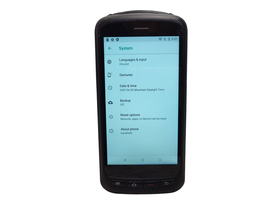 Chainway C72 UHF RFID Reader Android 8.1.0