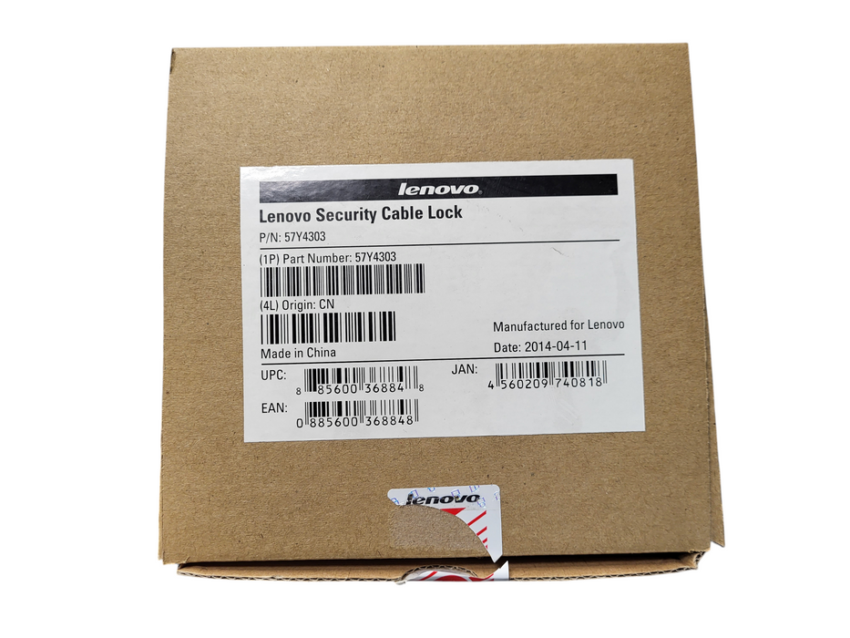 Lenovo 57Y4303 Original Security Cable Lock - New Open Box