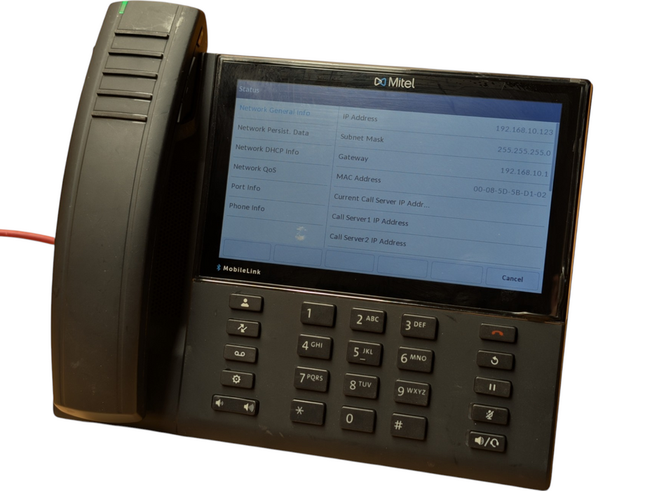MITEL 6940 IP PHONE with Wireless Headset