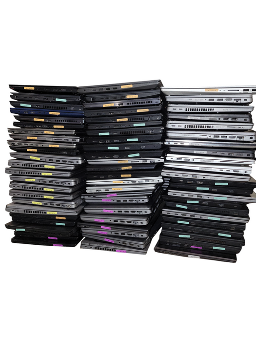 Lot 70x C-Grade DELL/HP/Lenovo 10-12 Gen Laptops (BCL16-03)