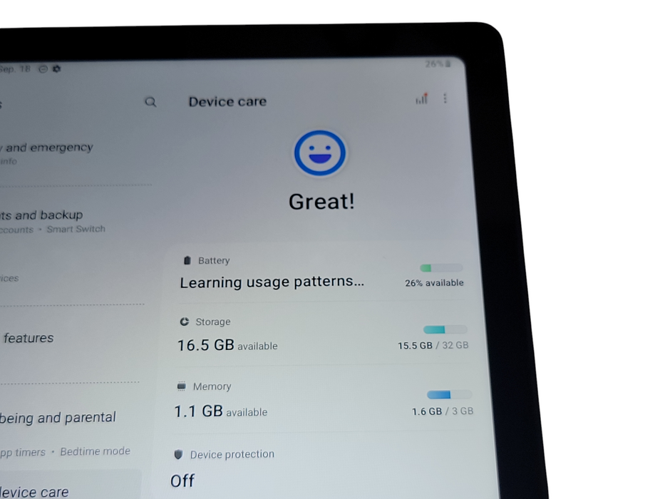 Samsung Galaxy Tab A7 - 32GB - Black [SM-T500]