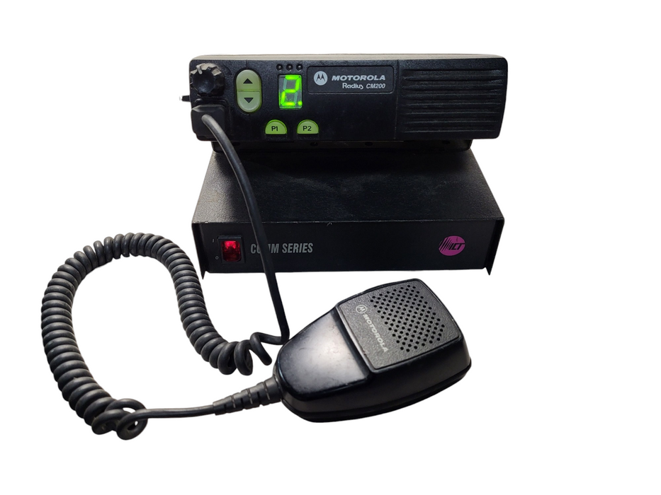 Motorola Radius CM200 PMLN4598C AAM50RNC9AA1AN w/ ICT12012-10A, HMN3596A