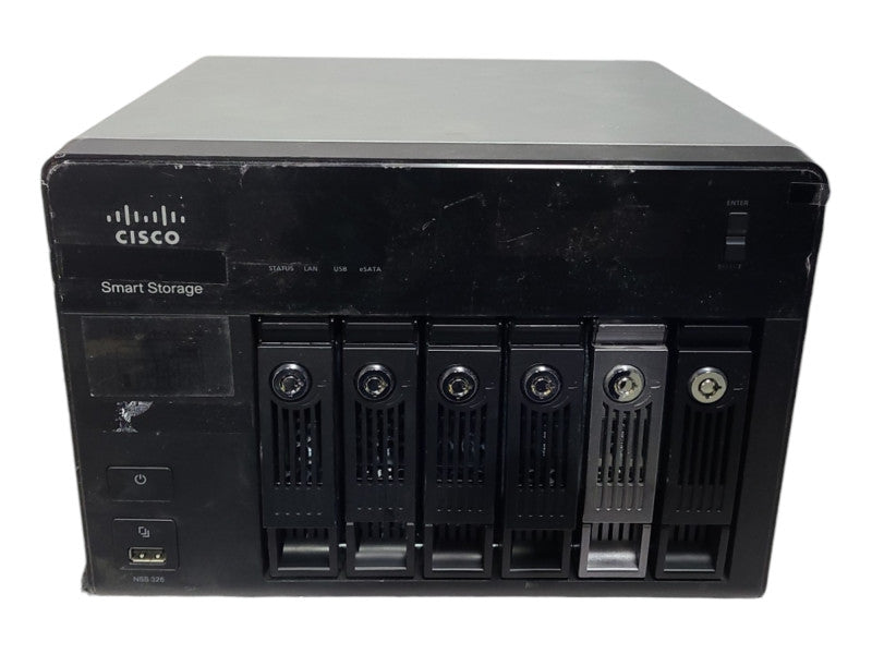 Cisco NSS326 6-bays NAS w/ 6x 1TB HDDs