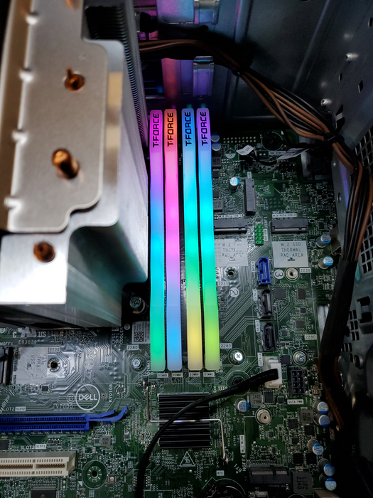 TeamGroup DELTA RGB 32GB (4x8GB) RAM DDR5 6000MHz FF3D58G6000HC38ABK