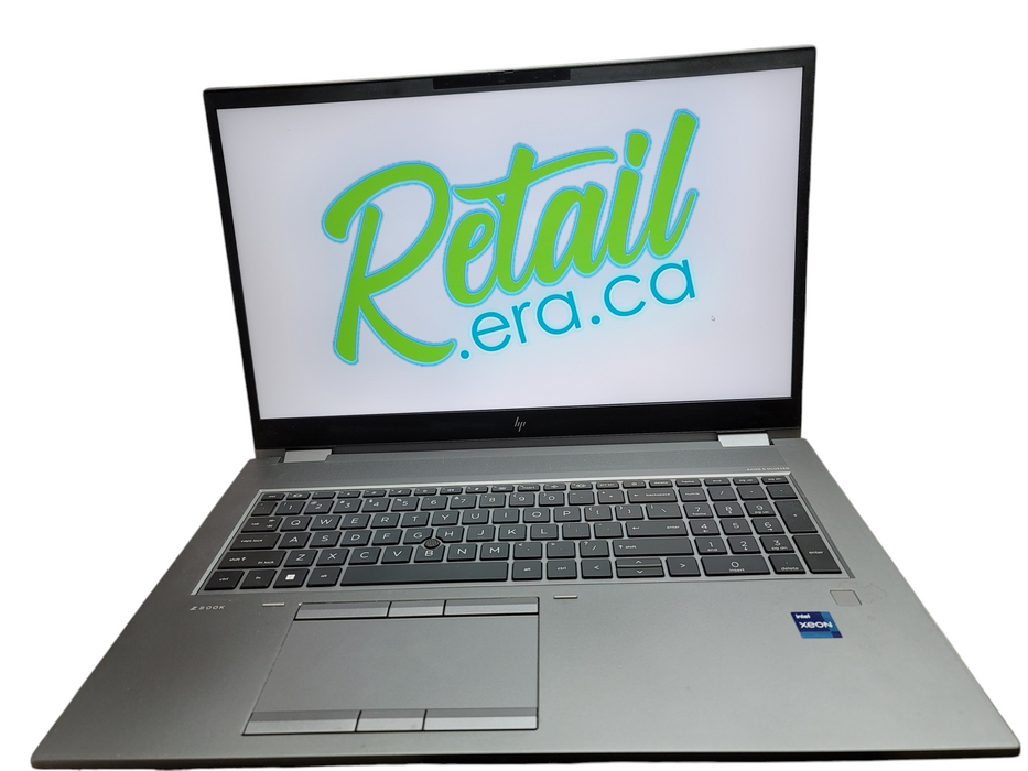 HP ZBook Fury 17.3" G8 Xeon W-11955M 64GB DDR4 16GB RTX A5000 512GB NVMe READ