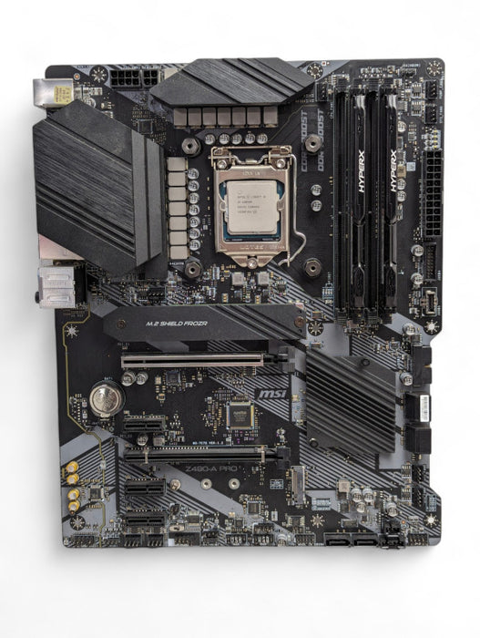 MSI Z490-A PRO Intel Core i9-10850K @ 3.60Ghz, 16GB RAM & 512GB NVMe SSD -