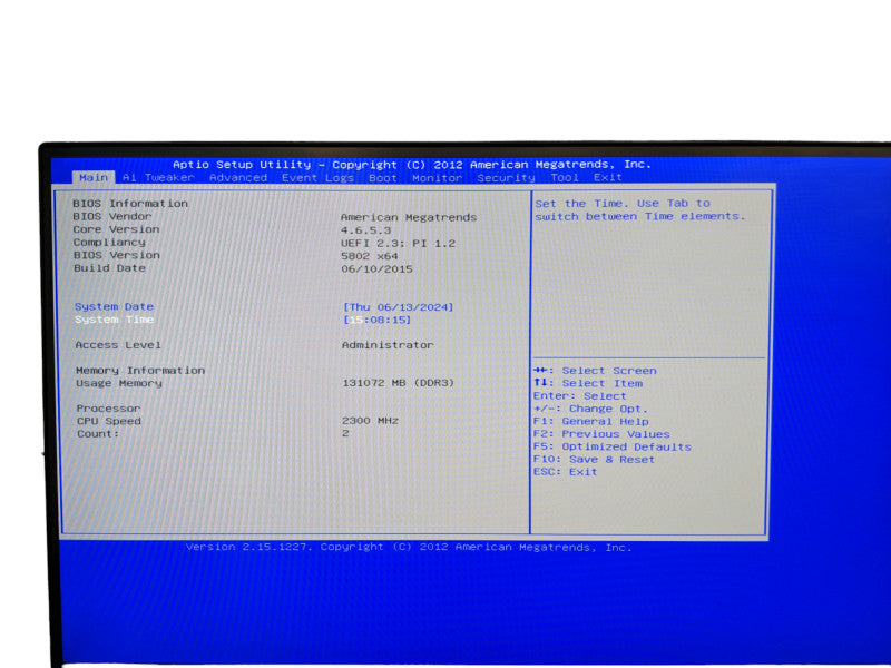 ASUS ESC 2000 G2 - 2x Xeon E5-2630 0 @ 2.3GHz, 128GB RAM - No HDD/OS