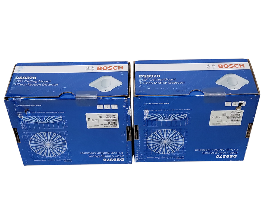 Lot of 2x Bosch Security Tri-Tech Ceiling Mount Motion Detector DS9370 _