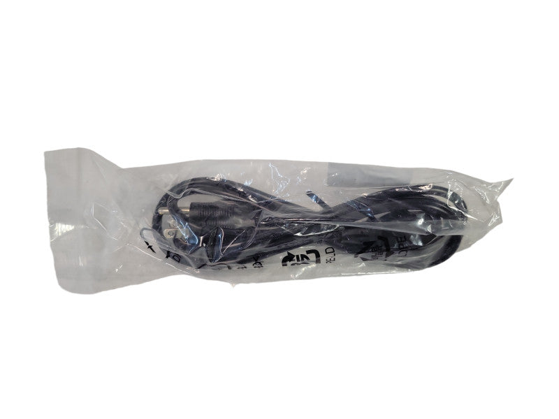 Genuine Dell 6-Foot (6Ft) Black 3-Prong Standard Cable Q%