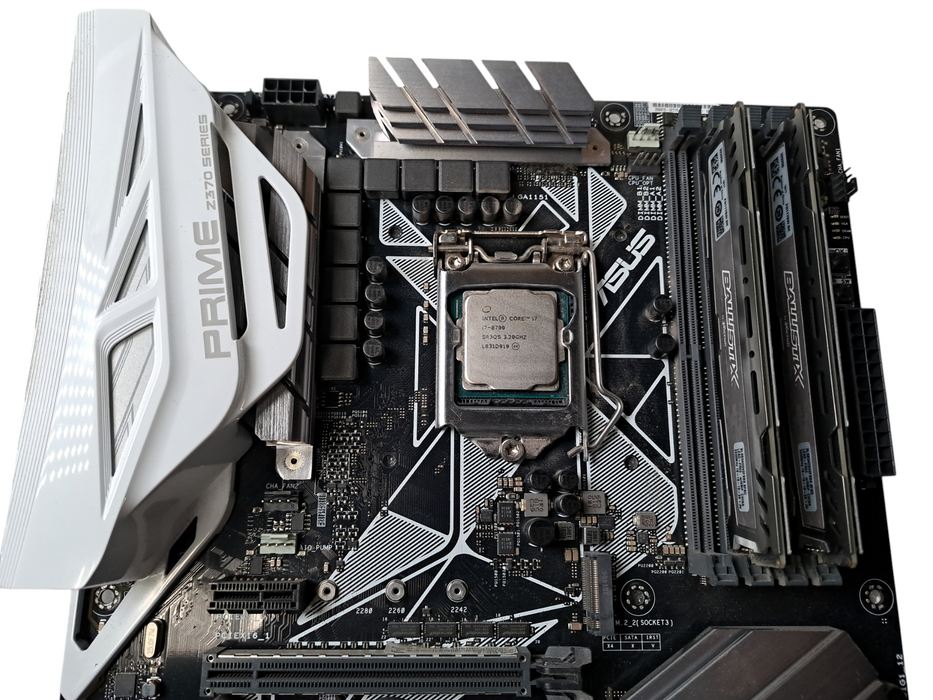 Asus Prime Z370-A | Intel i7-8700 | 16GB DDR4 RAM Motherboard Combo READ