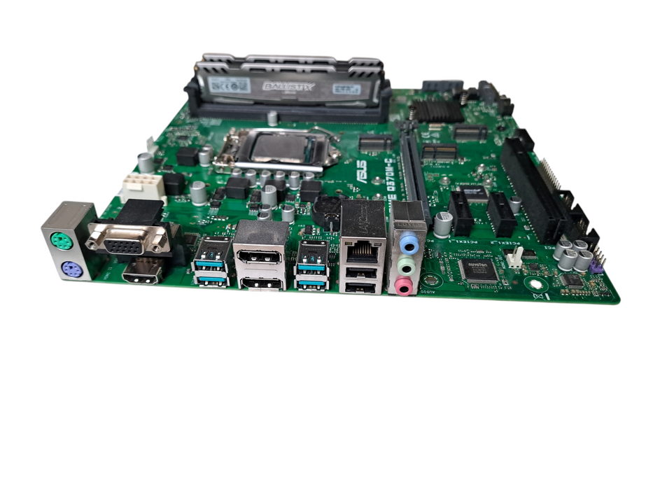 Asus Prime Q370M-C | Intel i7-9700 | 16GB DDR4 2400 MHz | Motherboard Combo READ