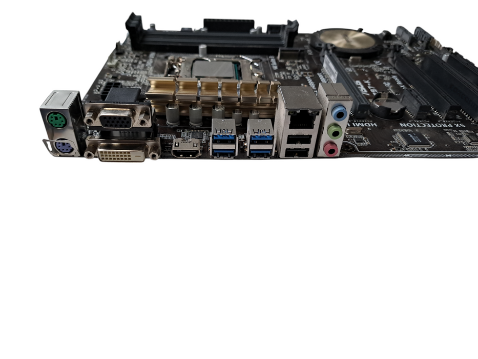 ASUS Z97-K LGA 1150 DDR3 Motherboard | Intel i5-4460 } NO HDD/RAM