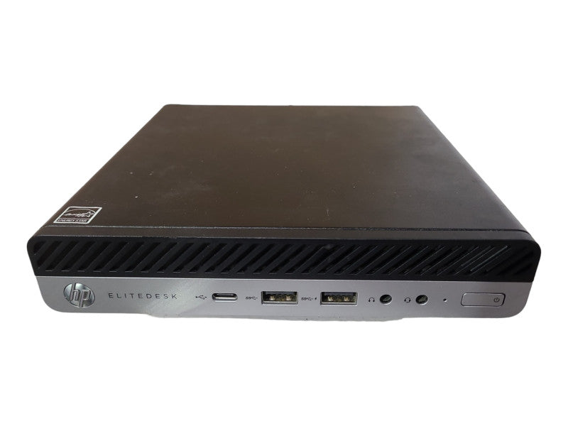 HP EliteDesk 705 G4 DM 35W (TAA), AMD Ryzen 5 Pro 2400GE, 8GB DDR4, 256GB NVMe, WiFi, PWR