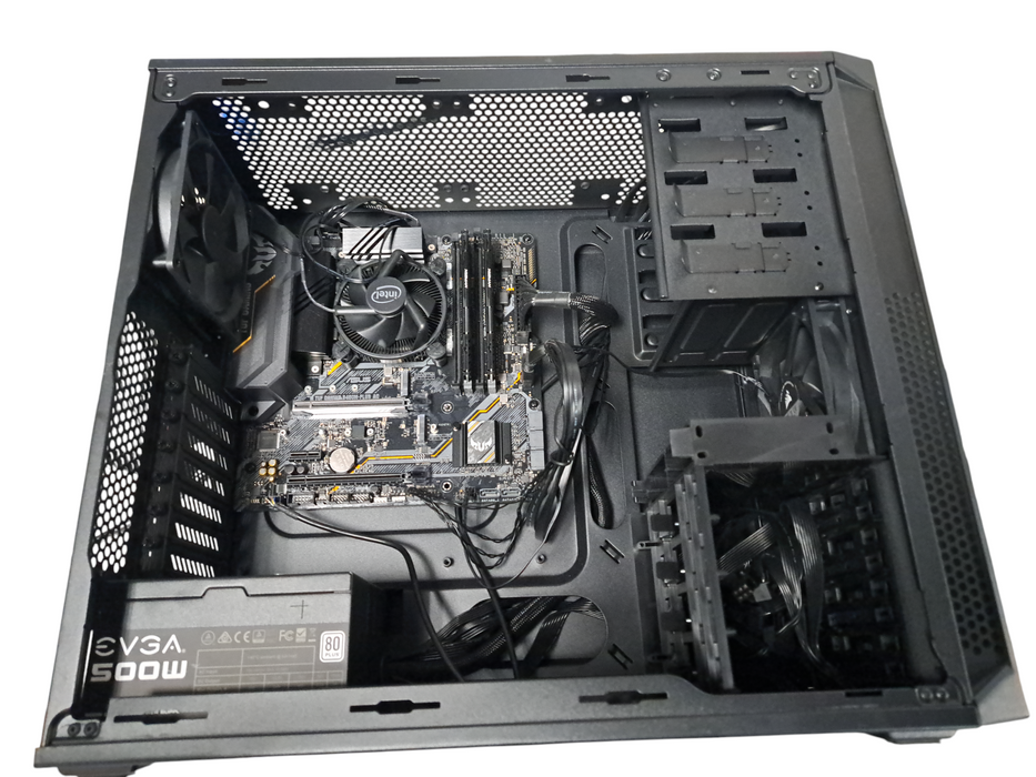 Custom PC | Intel 17-10700 | 16GB DDR4 2133 MHz | 500W PSU | No GPU/HDD | READ