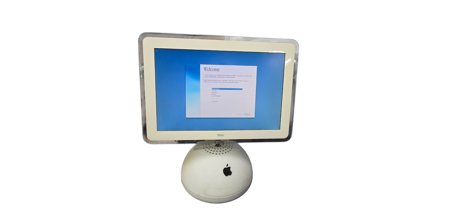 Apple iMac G4 17" EMC 1936 M6498 |PowerPC G4 800MHz CPU|512MB RAM|80GB HDD| SEE