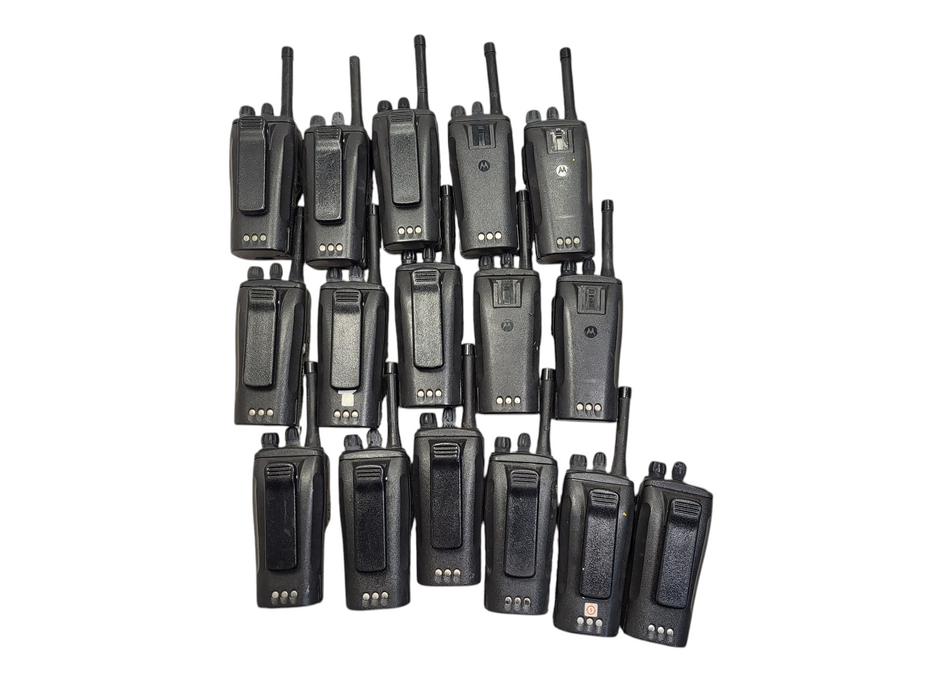 Lot of 16x Motorola CP200 16 Ch UHF 438-470 MHz Radio