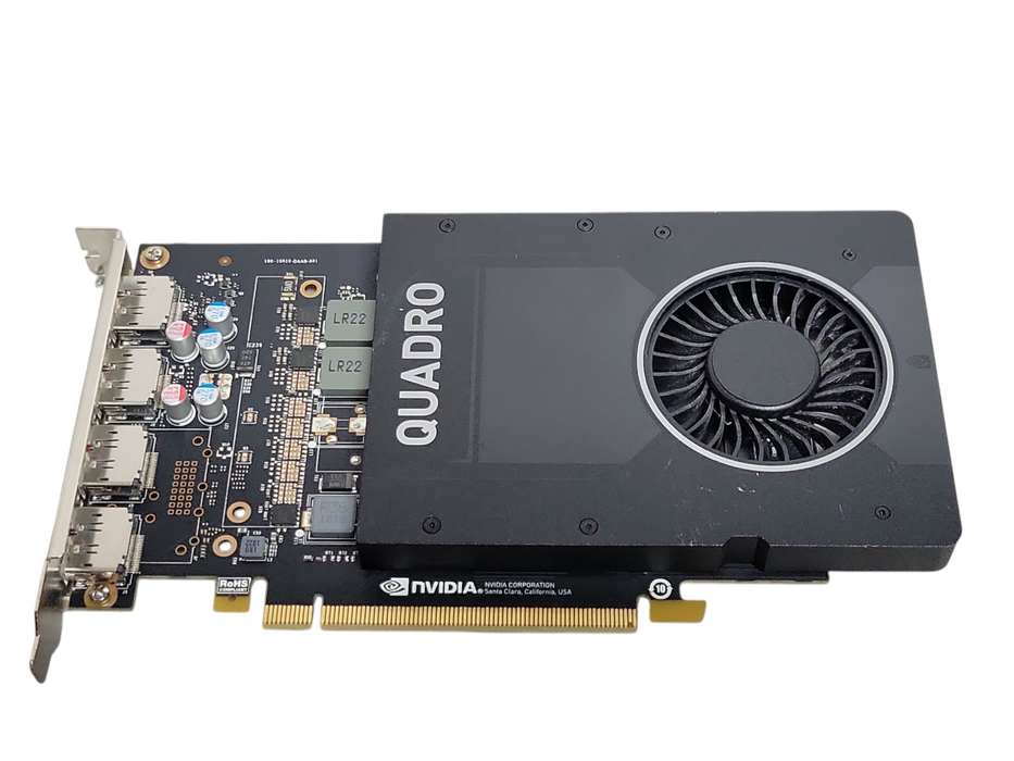 NVIDIA Quadro P2000 5GB GDDR5 Graphics Card 4x Display Ports