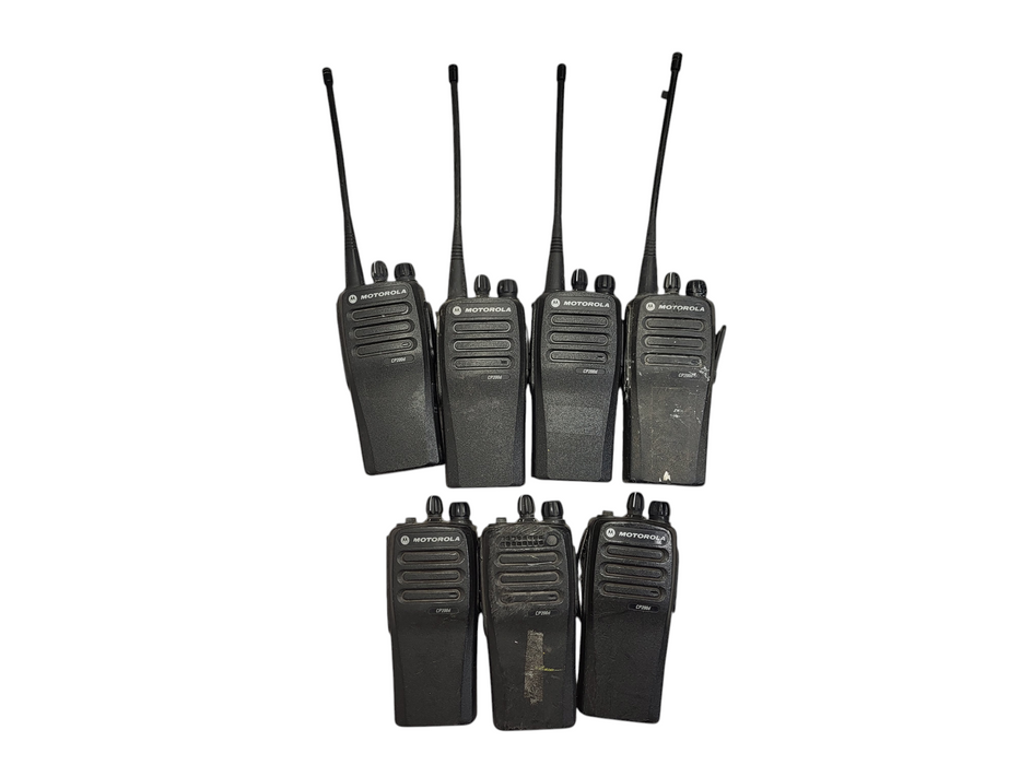 Lot Of 7x Motorola CP200D UHF Digital MOTOTRBO 403-470Mhz 16Ch 4W Radio READ