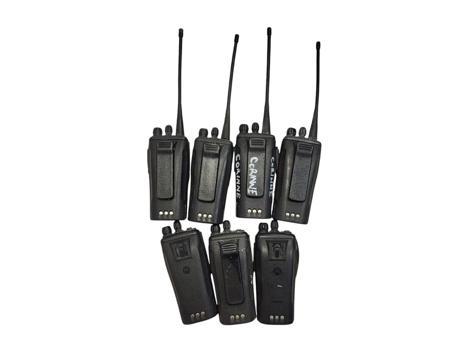 Lot Of 7x Motorola CP200D UHF Digital MOTOTRBO 403-470Mhz 16Ch 4W Radio READ