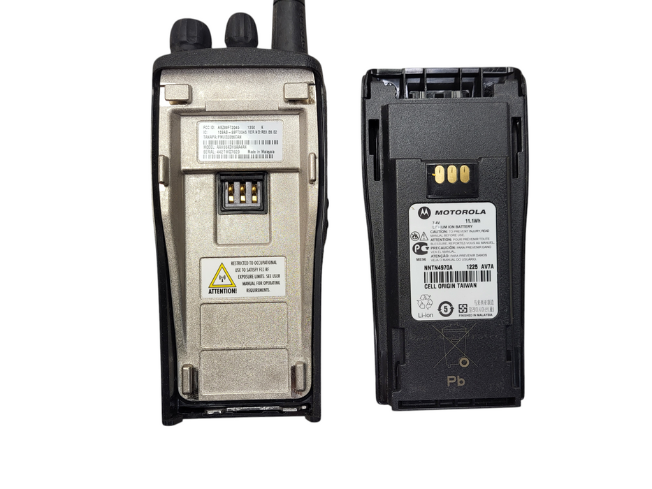 Motorola PR400 Portable Two-Way Radio rugged commercial-grade analog 2-way radio