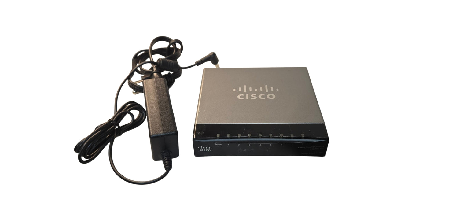 Cisco SG 200-08P Gigabit PoE Smart Switch With PSU