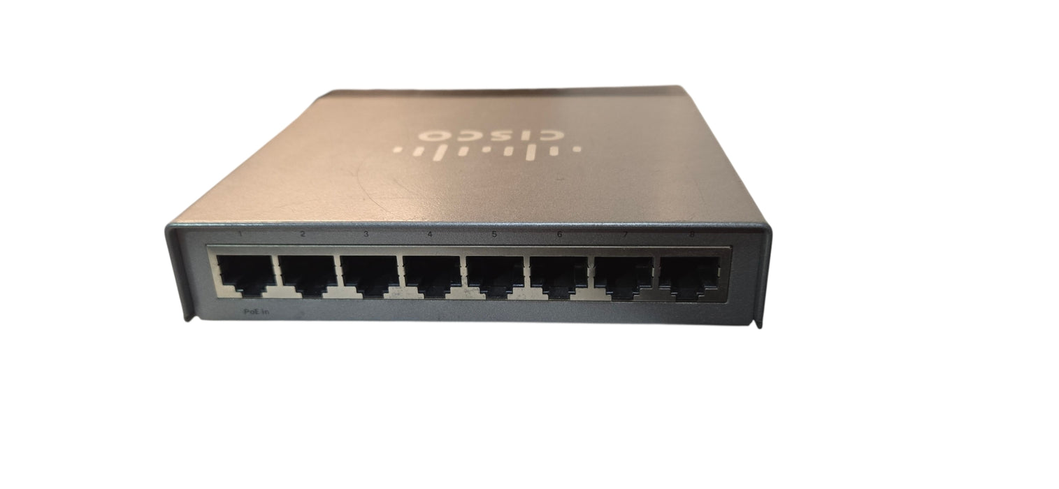 Cisco SG 200-08P Gigabit PoE Smart Switch With PSU