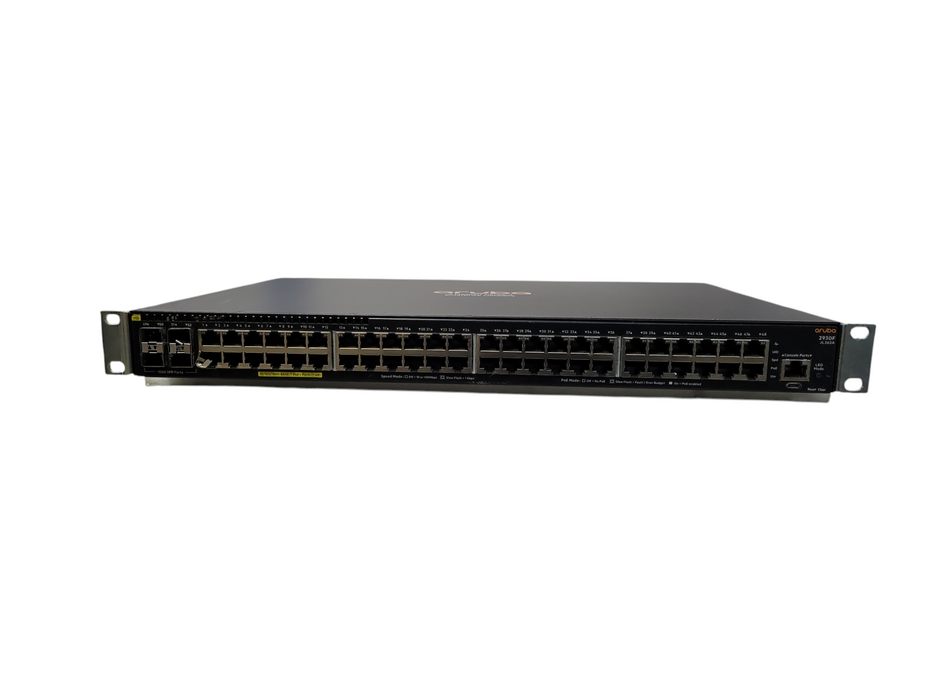 Aruba JL262A 2930F 48G PoE+ 4SFP+ Switch 1Gb/s port READ