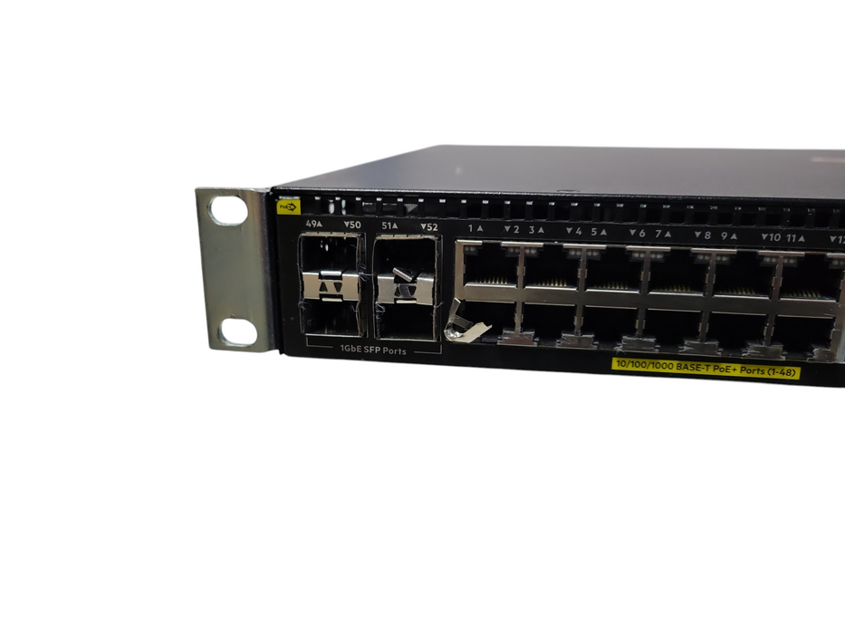 Aruba JL262A 2930F 48G PoE+ 4SFP+ Switch 1Gb/s port READ